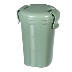   Ételtartó pohár, 600ml, műanyag, CURVER, "Lunch&Go", zöld