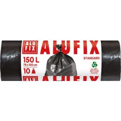 Szemeteszsák, 150 l, 10 db, ALUFIX