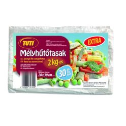 Deep freezer bags, 2 kg, 30 pcs, TUTI