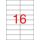 Label, universal, 105x37 mm, APLI, 400 labels per pack
