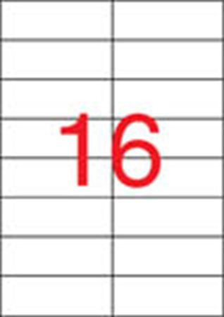 Label, universal, 105x37 mm, APLI, 400 labels per pack