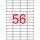 Label, universal, 52.5x21.2 mm, APLI, 5600 labels per pack
