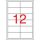 Label, universal, 97x42.4 mm, APLI, 1200 labels per pack