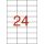 Universal label, 70x37 mm, APLI, 240 labels per pack