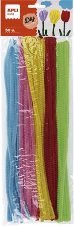 Chenille, APLI "Creative", light mixed colours