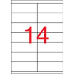 Universal label, 105x40 mm, APLI, 7000 labels per pack