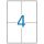 Label, universal, 105x148 mm, APLI, 2000 labels per pack