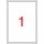 Label, universal, 199.6x289.1 mm, rounded corners, APLI, 100 labels per pack