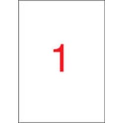   Label for laser printers, 210x297 mm, APLI, 250 labels per pack