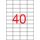 Label, universal, 52.5x29.7 mm, APLI, 4000 labels per pack