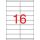 Label, universal, 105x35 mm, APLI, 1600 labels per pack