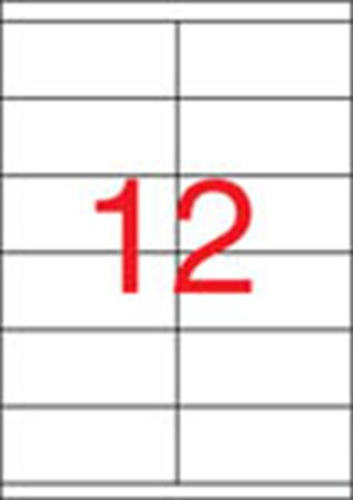 Label, universal, 105x48 mm, APLI, 1200 labels per pack