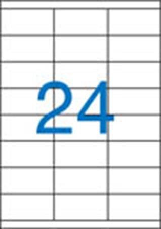 Universal label, 70x35 mm, VICTORIA PAPER, 2400 labels per pack