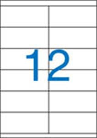 Label, universal, 105x48 mm, VICTORIA PAPER, 1200 labels per pack