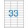 Label, universal, 70x25,4 mm, VICTORIA PAPER, 3300 labels per pack