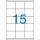 Label, universal, 70x50,8 mm, VICTORIA PAPER, 1500 labels per pack