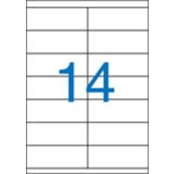   Label, universal, 105x40 mm, VICTORIA PAPER, 1400 labels per pack