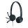 Fejhallgató, mikrofonnal, USB csatlakozás, LOGITECH "H340"