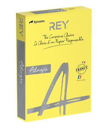 Copy paper, colour, A4, 160 g, REY "Adagio", intensive yellow