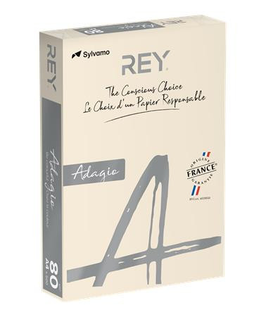 Copy paper, colour, A4, 80 g, REY "Adagio", pastel bone colour