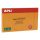 Sticky note pad, 125x75 mm, 100 sheets, APLI "Funny", orange