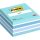Self-adhesive notepad, 76x76 mm, 450 sheets, 3M POSTIT, watercolour blue