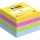 Sticky note pad, 51x51 mm, 400 sheets, 3M POSTIT, ultra colours