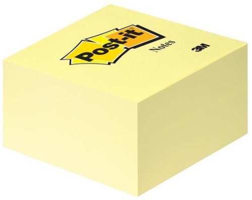 Self-adhesive notepad, 76x76 mm, 450 sheets, 3M POSTIT, yellow