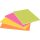 Sticky note pad, 152x101 mm, 4x45 sheets, 3M POSTIT "Super Sticky", mixed colours