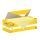 Sticky note pad, 76x76 mm, 18+6x100 sheets, 3M POSTIT, canary yellow