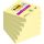 Sticky note pad, 76x76 mm, 6x90 sheets, 3M POSTIT "Super Sticky", canary yellow