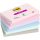 Sticky note pad, 76x127 mm, 6x90 sheets, 3M POSTIT "Super Sticky Soulful", mixed colours