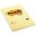 Self-adhesive notepad, 102x152 mm, 100 sheets, checkered, 3M POSTIT, yellow