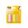 Label, paper, 5x100 sheets, 15x50 mm, 3M POSTIT, mixed