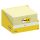 Sticky note pad, 76x127 mm, 100 sheets, 3M POSTIT, canary yellow
