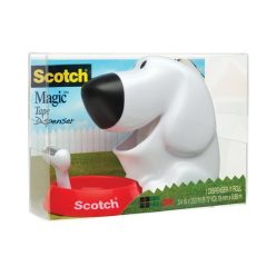   Adhesive tape dispenser, table, filled, 3M SCOTCH "C31", dog