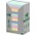 Self-adhesive notepad, 38x51 mm, 24x100 sheets, environmentally friendly, 3M POSTIT "Nature", mixed pastel colours
