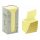 Self-adhesive notepad, "Z", 76x76 mm, 16x100 sheets, environmentally friendly, 3M POSTIT, yellow