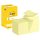 Self-adhesive notepad, "Z", 76x76 mm, 12x100 sheets, 3M POSTIT, canary yellow