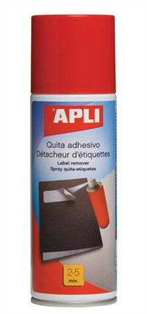 Label and tag remover spray, 200 ml, APLI