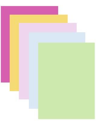 Copy paper, colour, A4, 80 g, 5x50 sheets, XEROX "Symphony", medium mix