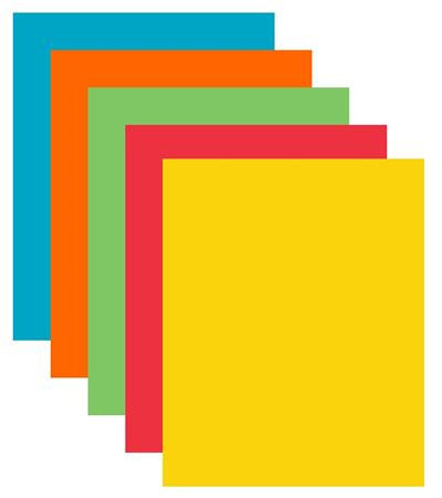 Copier paper, colour, A4, 80 g, 5x50 sheets, XEROX "Symphony", intensive mix