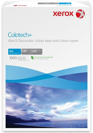 Copy paper, digital, A3, 100 g, XEROX "Colotech"