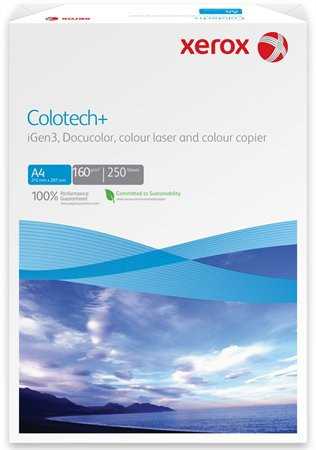 Copy paper, digital, A3, 160 g, XEROX "Colotech"