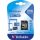 Memóriakártya, microSDXC, 256GB CL10/U1, 90/10 MB/s, adapter, VERBATIM "Premium"