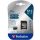 Memóriakártya, microSDXC, 512GB, CL10/U3/A2, 100/90 MB/s, adapter, VERBATIM "PRO"