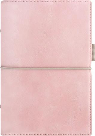 Calendar with rings and inserts, size A5, FILOFAX, "Domino" Soft", pastel pink