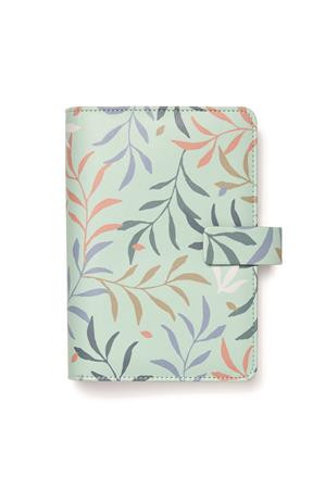 Calendar, ring-shaped, with inserts, personal size, FILOFAX "Botanical", mint
