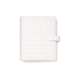   Calendar with rings and inserts, A5, FILOFAX "Moonlight", white
