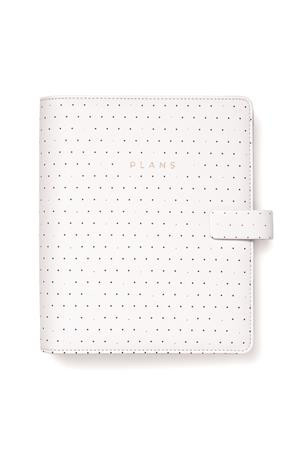 Calendar with rings and inserts, A5, FILOFAX "Moonlight", white